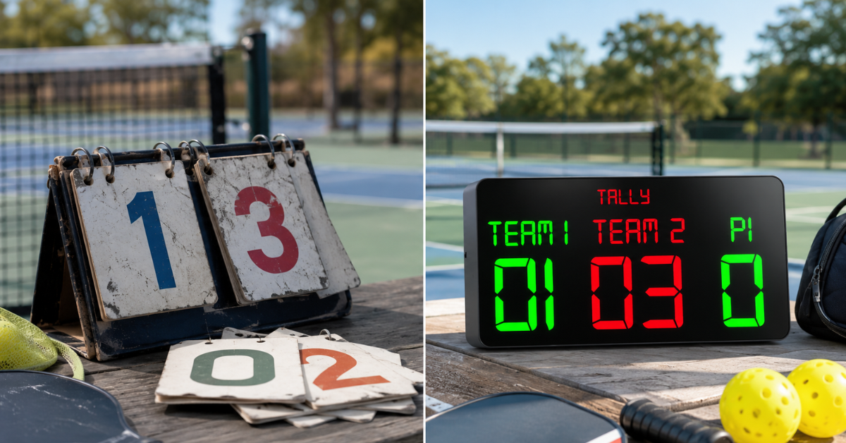 Manual vs Tally scoreboard